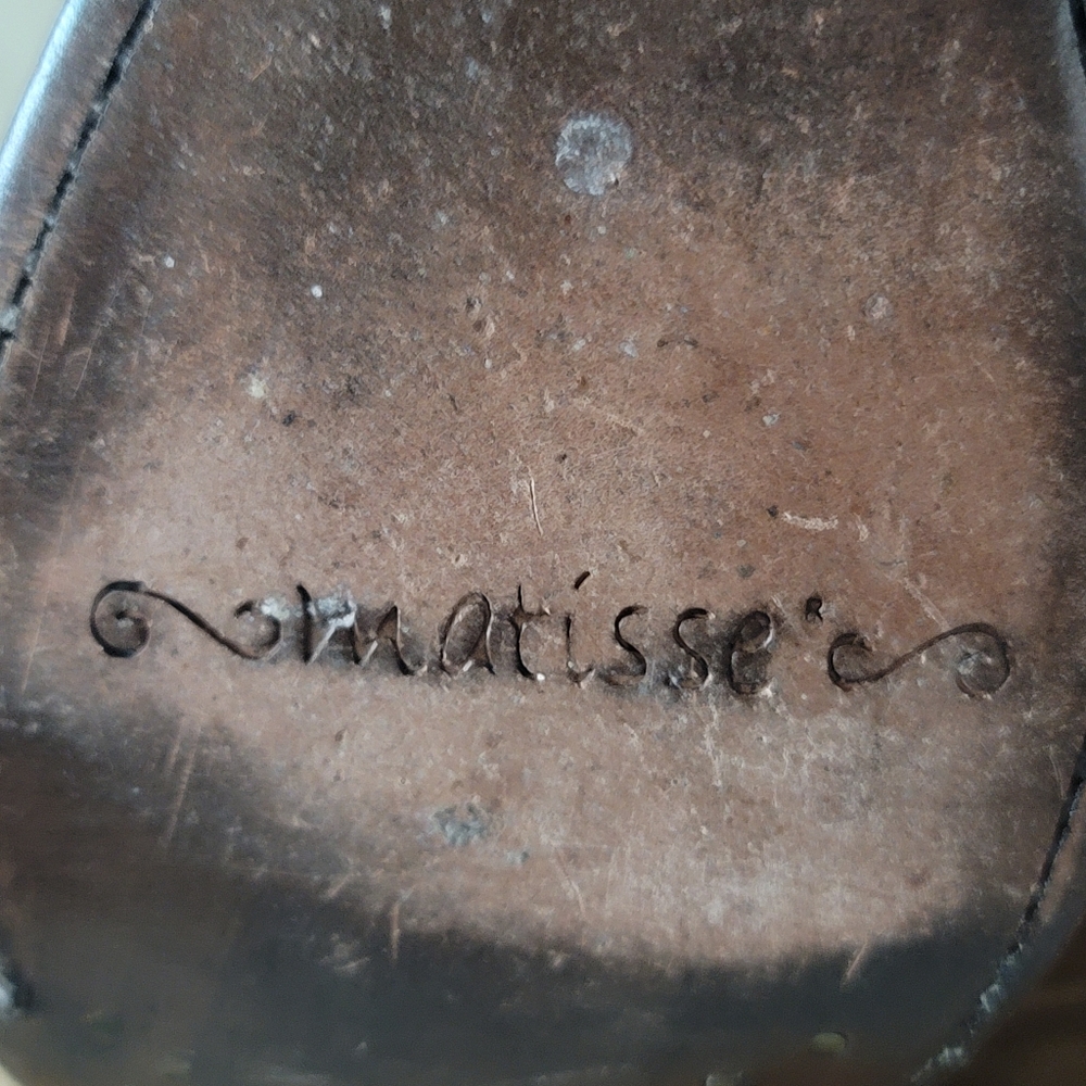 Matisse Brown Heeled Boots - Picture 6 of 7